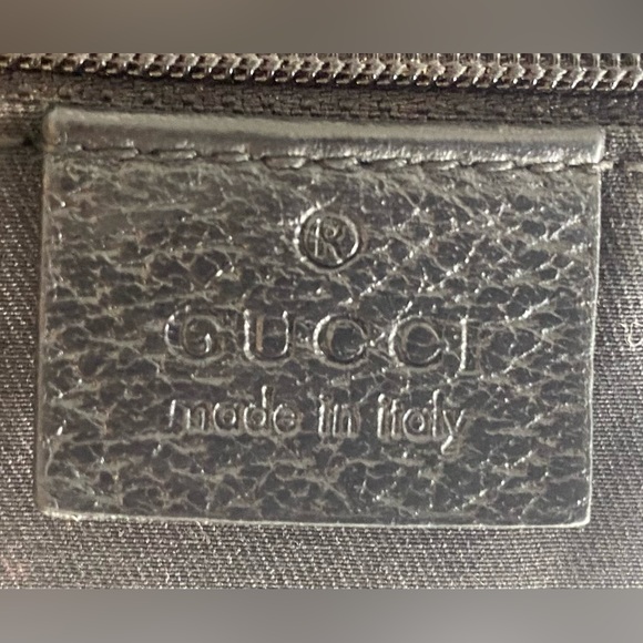 Gucci “Abbey” D-Ring Hobo Black Monogram Canvas - Picture 8 of 9